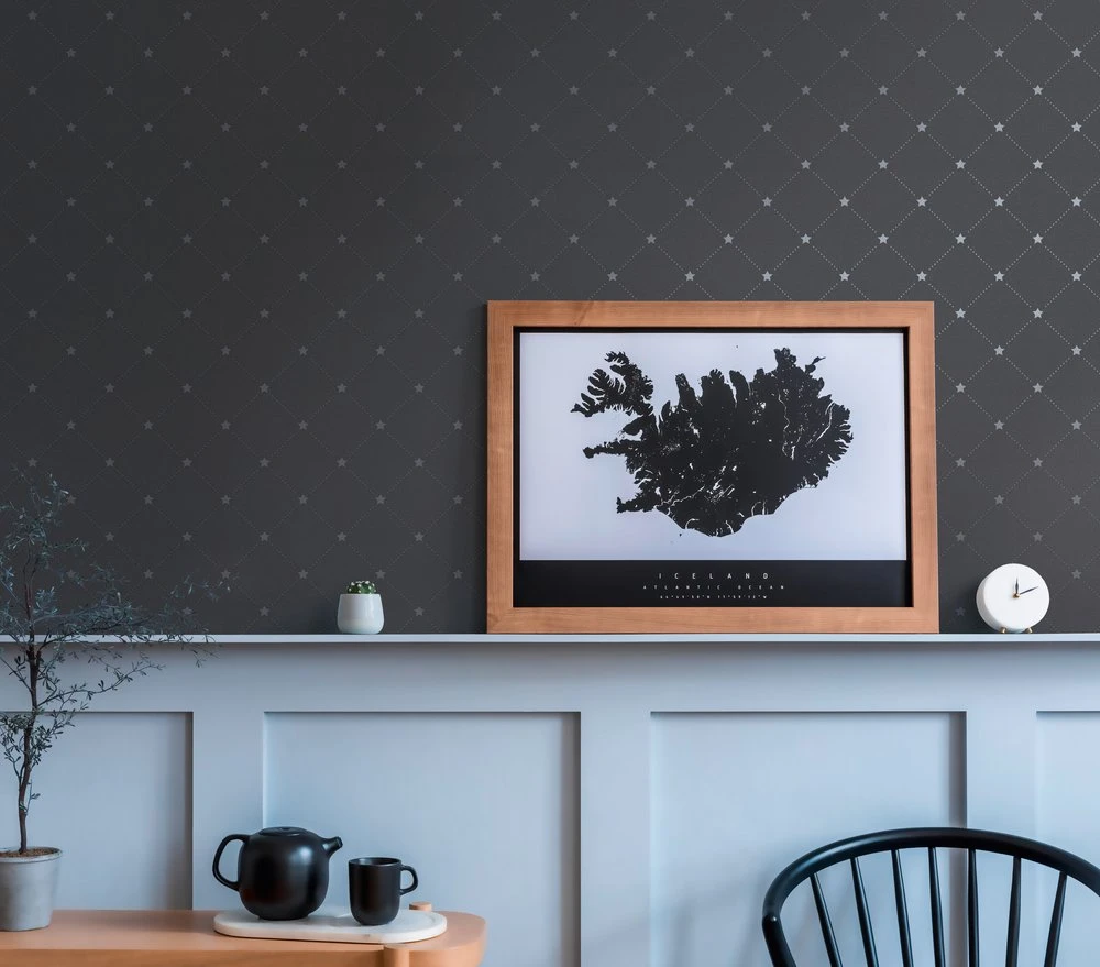 A.S. Creation Tapete Vlies Michalsky Muster Sterne Schwarz 37985-2 6 A.S. Creation Tapete Vlies Michalsky Muster Sterne Schwarz 37985-2 – Bild 4