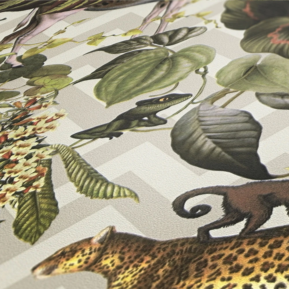 A.S. Creation Tapete Vlies Michalsky Pflanzen Beige Grün 37990-3 5 A.S. Creation Tapete Vlies Michalsky Pflanzen Beige Grün 37990-3 – Bild 3