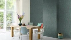 Tapete Vlies Natur Struktur Muster Türkis Rasch 704235 -Tapetengeschäft Tapete Vlies Natur Struktur Muster tuerkis Rasch 704235 63208718