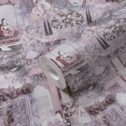 A.S. Creation Tapete Vlies Orient Muster Lila Grau 38174-4 -Tapetengeschäft Tapete Vlies Orient Muster lila grau 38174 4 63211539 1