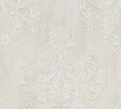 Tapete Vlies Ornamente Barock Greige Silber 38096-2 -Tapetengeschäft Tapete Vlies Ornamente Barock greige silber 38096 2 63209838 2
