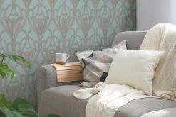 Tapete Vlies Ornamente Klassik Mint-grün Beige 38091-2 -Tapetengeschäft Tapete Vlies Ornamente Klassik mint gruen beige 38091 2 63209817