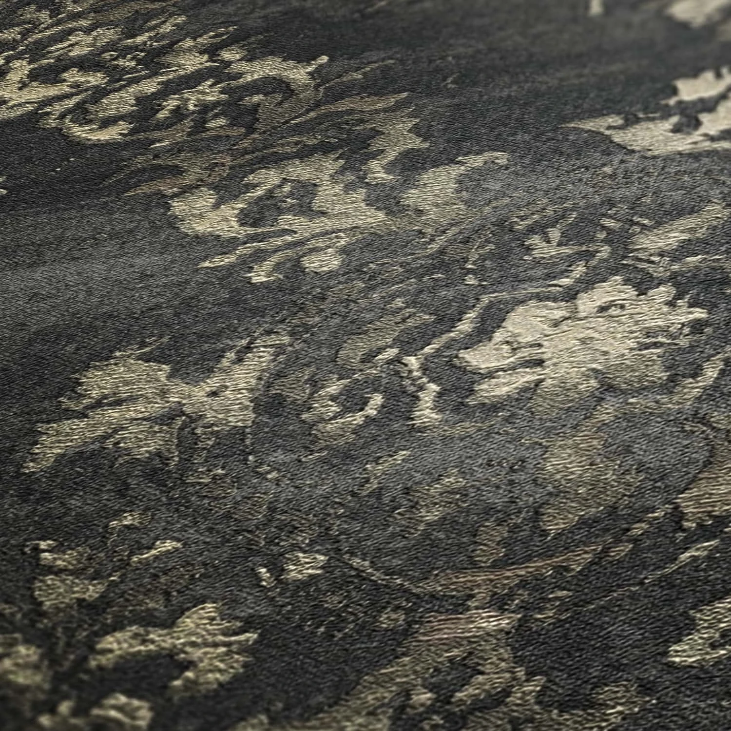 A.S. Creation Tapete Vlies Ornamente Anthrazit Beige 38707-4 5 A.S. Creation Tapete Vlies Ornamente Anthrazit Beige 38707-4 – Bild 3