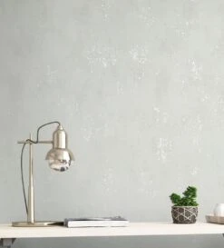 Tapete Vlies Putz-Optik Metallic Weiss Grau 32611 -Tapetengeschäft Tapete Vlies Putz Optik Metallic weiss grau 32611 63206213 5