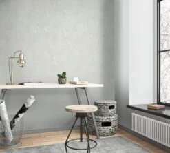 Tapete Vlies Putz-Optik Metallic Weiss Grau 32611 -Tapetengeschäft Tapete Vlies Putz Optik Metallic weiss grau 32611 63206213 6