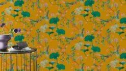 Tapete Vlies Rasch Blätter Vögel Gelb Grün 539448 -Tapetengeschäft Tapete Vlies Rasch Blaetter Voegel gelb gruen 539448 63208795 1