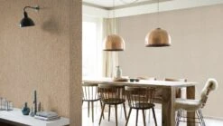 Tapete Vlies Rasch Einfarbig Struktur Taupe 554496 -Tapetengeschäft Tapete Vlies Rasch Einfarbig Struktur taupe 554496 63211763 5