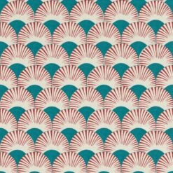 Tapete Vlies Rasch Fächer Japan Blau Rot 539349 -Tapetengeschäft Tapete Vlies Rasch Faecher Japan blau rot 539349 63208791