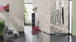 Tapete Vlies Rasch Halbkreise Grau Bronze 554779 -Tapetengeschäft Tapete Vlies Rasch Halbkreise grau bronze 554779 63211776 5