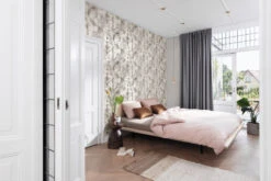 Tapete Vlies Rasch Halbkreise Grau Bronze 554779 -Tapetengeschäft Tapete Vlies Rasch Halbkreise grau bronze 554779 63211776 6