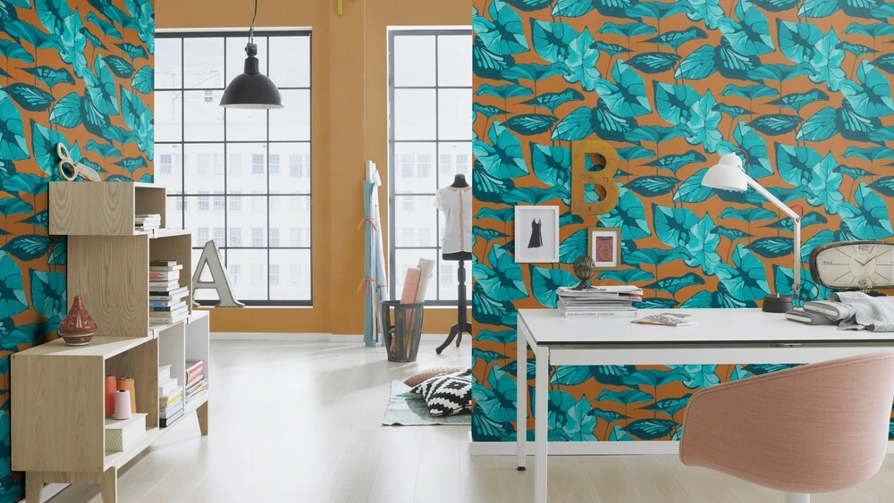 Tapete Vlies Rasch Uni Leinen Braun 531466 6 Tapete Vlies Rasch Uni Leinen Braun 531466 – Bild 4