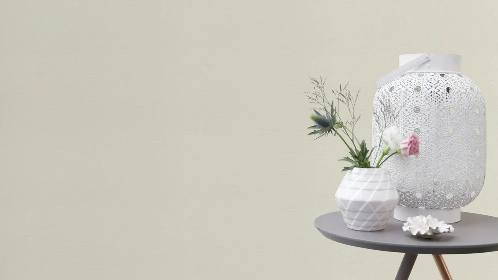 Tapete Vlies Rasch Uni Leinen Weiß 531404 5 Tapete Vlies Rasch Uni Leinen Weiß 531404 – Bild 3