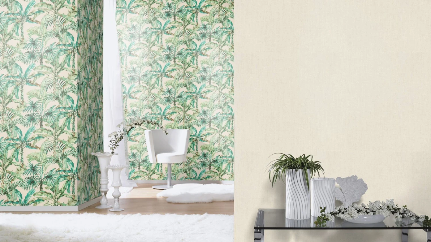 Tapete Vlies Rasch Uni Textil Greige 484533 4 Tapete Vlies Rasch Uni Textil Greige 484533 – Bild 2