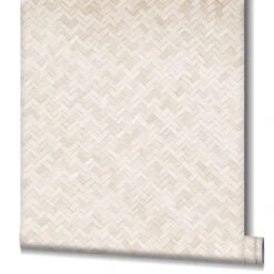 Tapete Vlies Rattan Bast Holz Beige 33333 -Tapetengeschäft Tapete Vlies Rattan Bast Holz beige 33333 63210618 3