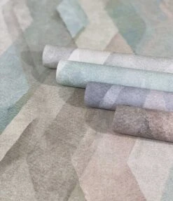 Tapete Vlies Rauten Grafik Grün Blau Weiss Shades 32450 -Tapetengeschäft Tapete Vlies Rauten Grafik gruen blau weiss Shades 32450 63207495 1 1