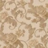 Tapete Vlies Architects Paper Rosen Beigebraun Glanz 95983-5 -Tapetengeschäft Tapete Vlies Rosen Ranken beigebraun Metallic 9598