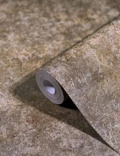 Tapete Vlies Stein Patina Braun Grau Metallic 85725 -Tapetengeschäft Tapete Vlies Stein Patina braun Metallic 85725 63210228 3