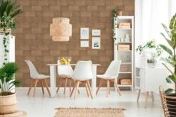 Tapete Vlies Stein-Wand Kupfer-braun 38201-4 -Tapetengeschäft Tapete Vlies Stein Wand kupfer braun 38201 4 63209729 2