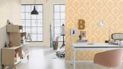 Tapete Vlies Streifen Rasch Trianon Creme Beige 515336 -Tapetengeschäft Tapete Vlies Streifen Rasch Trianon creme beige 2