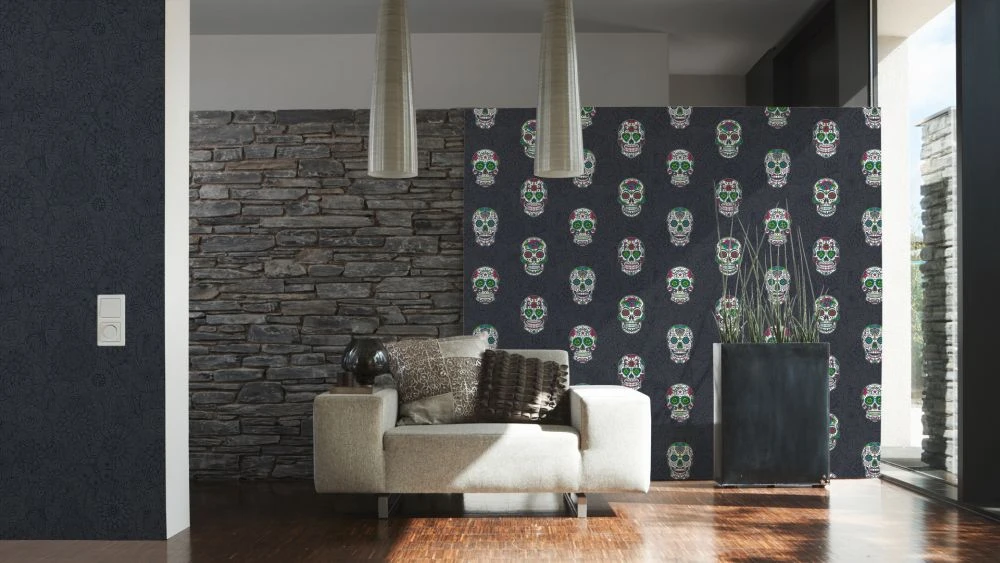 A.S. Creation Kindertapete Mandala Schmetterlinge Schwarz Glanz 35816-2 5 A.S. Creation Kindertapete Mandala Schmetterlinge Schwarz Glanz 35816-2 – Bild 3