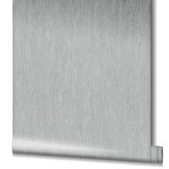 Tapete Vlies Uni Patina Hellgrau Silber Metallic 85757 -Tapetengeschäft Tapete Vlies Uni Patina hellgrau silber Metallic 85757 63210260 4