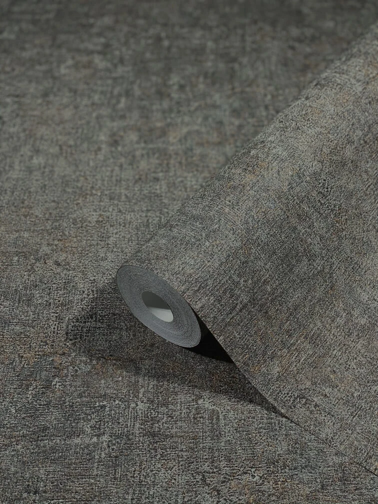 Tapete Vlies Uni Struktur Patina Metallic Schwarz 32828 5 Tapete Vlies Uni Struktur Patina Metallic Schwarz 32828 – Bild 3