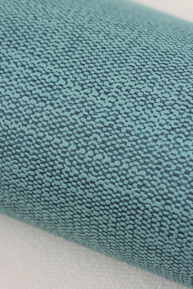 Tapete Vlies Uni Textilstruktur Türkis Rasch 700473 5 Tapete Vlies Uni Textilstruktur Türkis Rasch 700473 – Bild 3