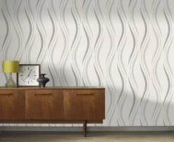 Tapete Vlies Wellen Grafik Weiß Glanz Rasch 476514 7 Tapete Vlies Wellen Grafik Weiß Glanz Rasch 476514 -Tapetengeschäft Tapete Vlies Wellen Grafik weiss Glanz Rasch 476 1