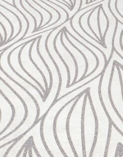 Tapete Vlies 10063-14 Wellenmuster Creme Grau Glanz -Tapetengeschäft Tapete aus Vlies 10063 14 Wellenmuster creme grau Glanz 63203174 2