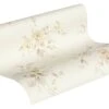 A.S. Creation Tapete Vlies Rosenblumen Creme Grau Beige 3723-38 -Tapetengeschäft Tapete aus Vlies 3723 38 Rosenblumen creme grau beige 63202985