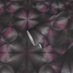 A.S. Creation Tapete Vlies 3D Dreiecke Pink Schwarz Grau 38692-1 -Tapetengeschäft Tapeten Musterartikel 38692 1 63211177