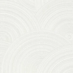 A.S. Creation Tapete Vlies 3D Wellen Weiß Silber 38696-1