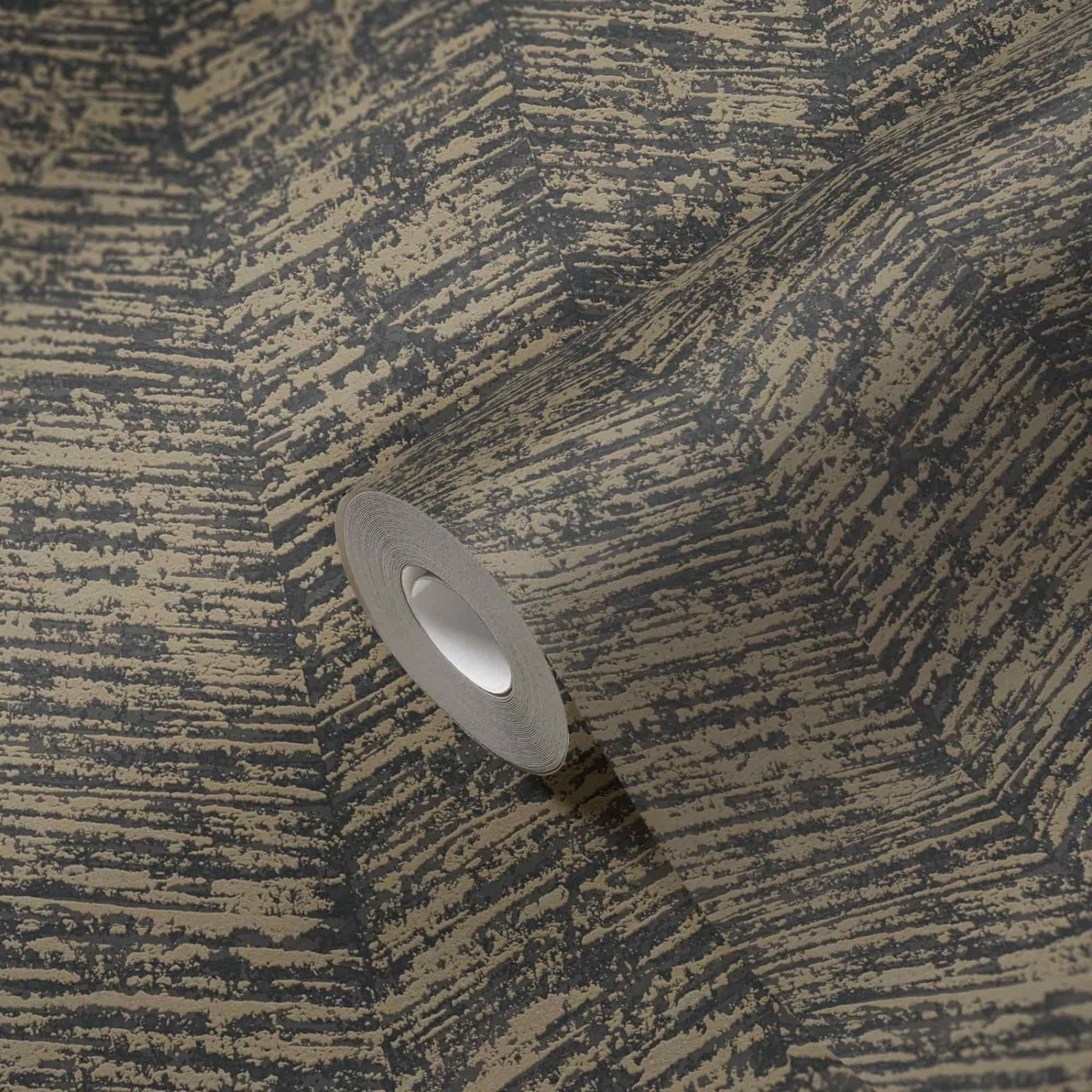 A.S. Creation Tapete Vlies Fischgrät Grafisch Dunkelgrau Braun 38697-1 6 A.S. Creation Tapete Vlies Fischgrät Grafisch Dunkelgrau Braun 38697-1 – Bild 4