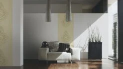 Tapeten Panel Architects Paper Ornament Creme Glanz 96982-2 -Tapetengeschäft Tapeten Panel Ornamente creme Metallic 96982 2 1 1