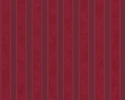 Versace Home Tapete Streifen Bordeauxrot 93569-3