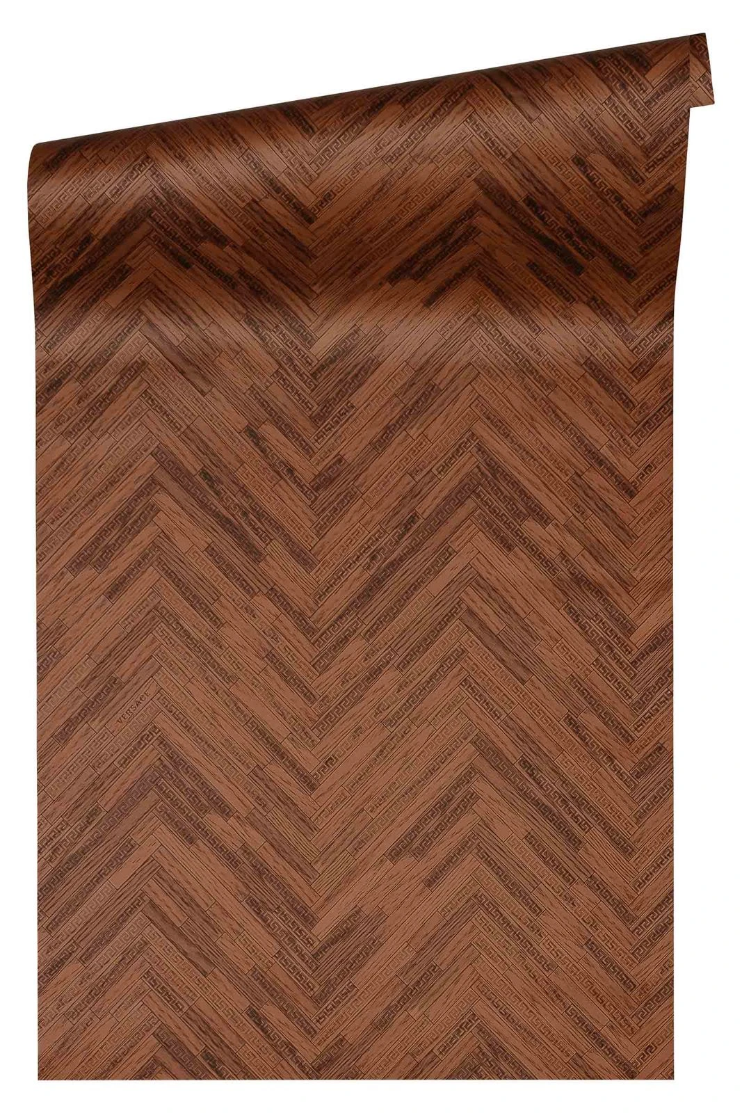 Versace Home Tapete Fischgrät Rot-braun Glanz 370513 5 Versace Home Tapete Fischgrät Rot-braun Glanz 370513 – Bild 3