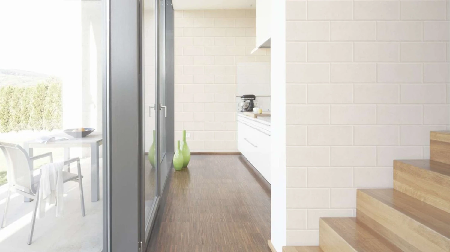 Versace Home Tapete 3D Fliesen Creme-beige Beige 34322-1 5 Versace Home Tapete 3D Fliesen Creme-beige Beige 34322-1 – Bild 3