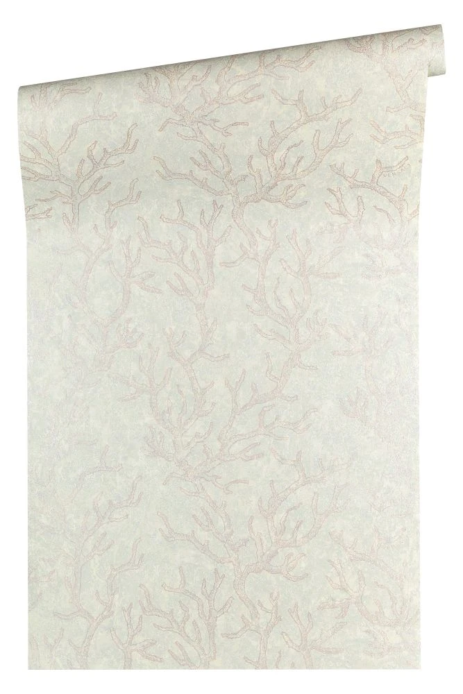 Versace Home Tapete Korallen Flieder Weiß Glanz 34497-4 4 Versace Home Tapete Korallen Flieder Weiß Glanz 34497-4 – Bild 2