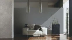 Versace Home Tapete Textil Silber-grau Glitzer 34327-4 -Tapetengeschäft Versace Home Tapete Textil Design silbergrau Gli 1