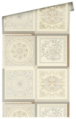 Versace Vliestapete 38704-2 Fliesen Optik Beige Grau 13 Versace Vliestapete 38704-2 Fliesen Optik Beige Grau -Tapetengeschäft Versace Vliestapete 38704 2 Fliesen Optik Beige Grau 63213743 2