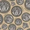 Versace Vliestapete 38611-4 Medusa Beige Gold Silber -Tapetengeschäft Vliestapete 38611 4 Medusa Beige VERSACE Home Tapete 63213733