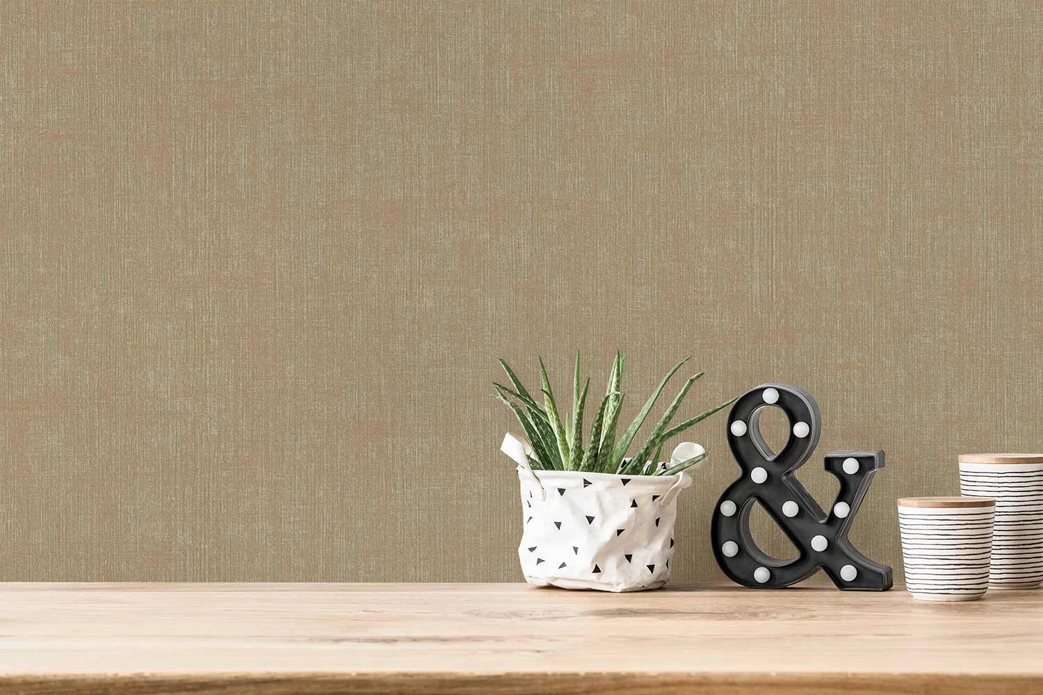 A.S. Creation Tapete Vlies Gold Beige Uni Meliert 385967 AS Geo Effect 6 A.S. Creation Tapete Vlies Gold Beige Uni Meliert 385967 AS Geo Effect – Bild 4