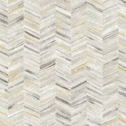 A.S. Creation Tapete Vlies Weiss Grau Zickzack 383093 AS Geo Effect