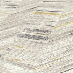 A.S. Creation Tapete Vlies Weiss Grau Zickzack 383093 AS Geo Effect -Tapetengeschäft Vliestapete AS Creation Weiss Grau Fischgraetmuster 383093 63212968 3