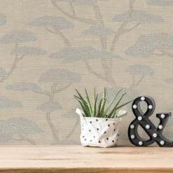 A.S. Creation Vliestapete 38741-1 AS Creation Beige Blau Baum Pinien 15 A.S. Creation Vliestapete 38741-1 AS Creation Beige Blau Baum Pinien -Tapetengeschäft Vliestapete Baeume Beige Blau Nara 38741 1 AS Creation 63214151 5