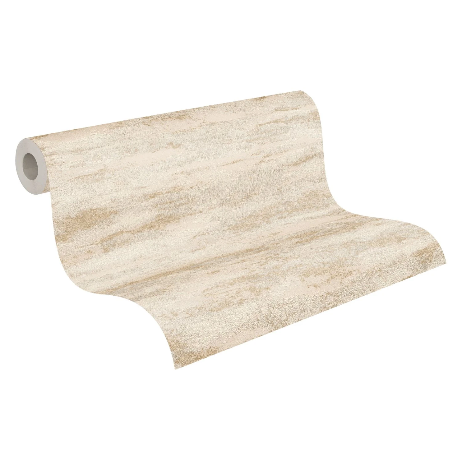 A.S. Creation Vliestapete Beige Creme Gold Metallic Putz Optik 39041-4 5 A.S. Creation Vliestapete Beige Creme Gold Metallic Putz Optik 39041-4 – Bild 3