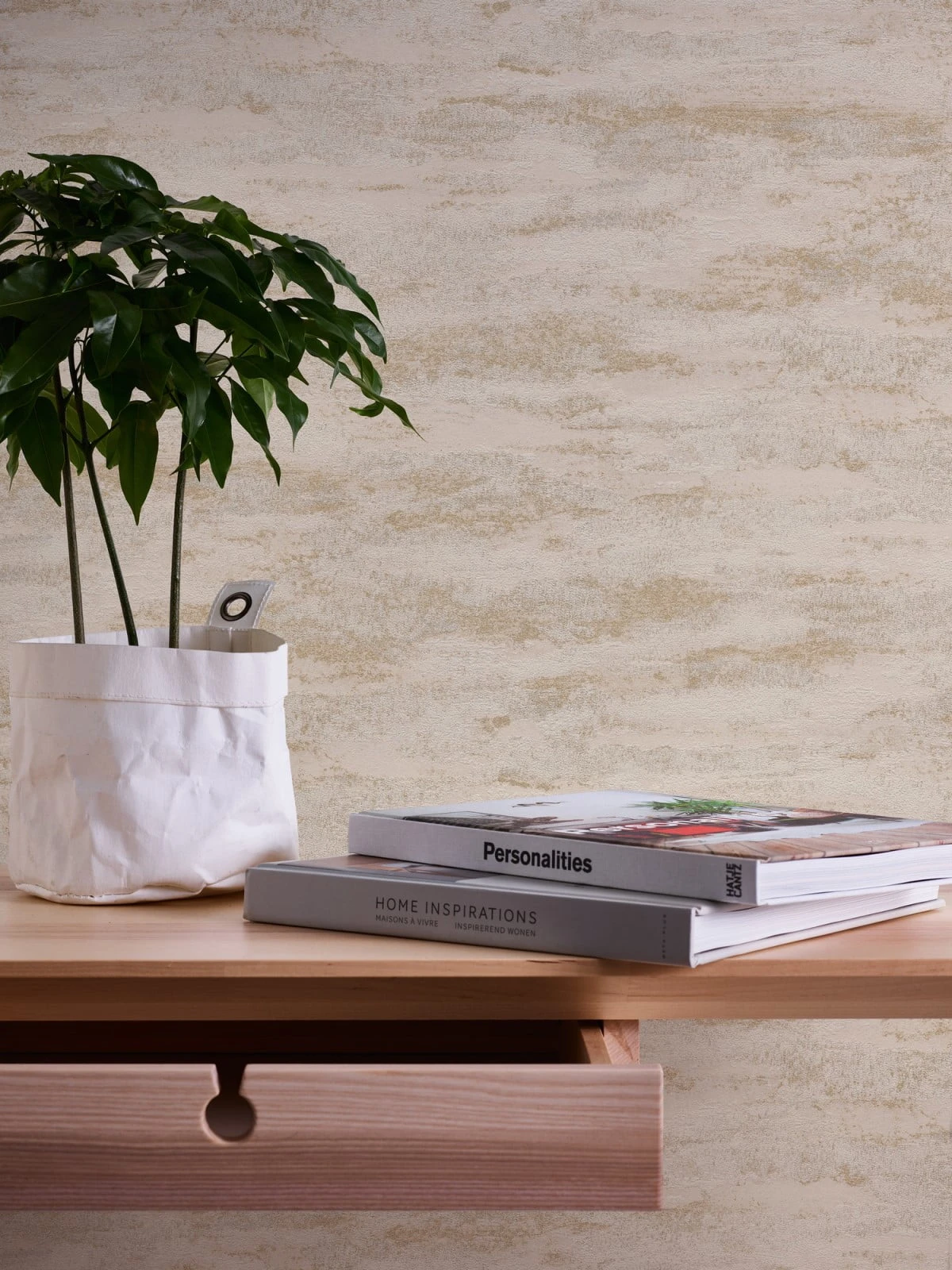 A.S. Creation Vliestapete Beige Creme Gold Metallic Putz Optik 39041-4 3 A.S. Creation Vliestapete Beige Creme Gold Metallic Putz Optik 39041-4