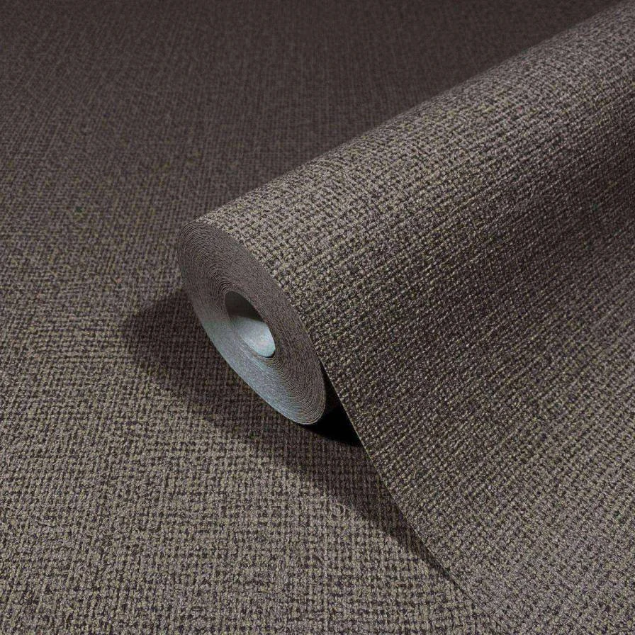 Vliestapete Braun Stoff Optik Marburg 34183 4 Vliestapete Braun Stoff Optik Marburg 34183 – Bild 2