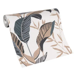 Vliestapete Elle Blattmuster Weiß Schwarz Gold 10332-15 10 Vliestapete Elle Blattmuster Weiß Schwarz Gold 10332-15 -Tapetengeschäft Vliestapete Elle Blaetter Weiss Schwarz Gold 10332 15 63216404 2