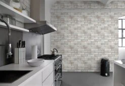 Tapete Vlies 3D Stein-Optik Mauer Vintage Grau Weiß 446302 8 Tapete Vlies 3D Stein-Optik Mauer Vintage Grau Weiß 446302 -Tapetengeschäft Vliestapete Factory 2 Rasch Tapeten 446302 Steinop